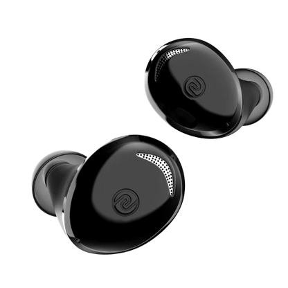 Noise Buds Trance with 45 Hrs Playtime, Low Latency (up to 40ms), Hyper-Sync, and IPX5 True Wireless (Jet Black, Earbuds)