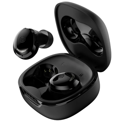 Noise Buds Trance with 45 Hrs Playtime, Low Latency (up to 40ms), Hyper-Sync, and IPX5 True Wireless (Jet Black, Earbuds)