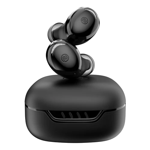 Noise Buds Trance with 45 Hrs Playtime, Low Latency (up to 40ms), Hyper-Sync, and IPX5 True Wireless (Jet Black, Earbuds)