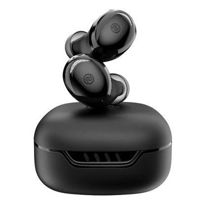 Noise Buds Trance with 45 Hrs Playtime, Low Latency (up to 40ms), Hyper-Sync, and IPX5 True Wireless (Jet Black, Earbuds)