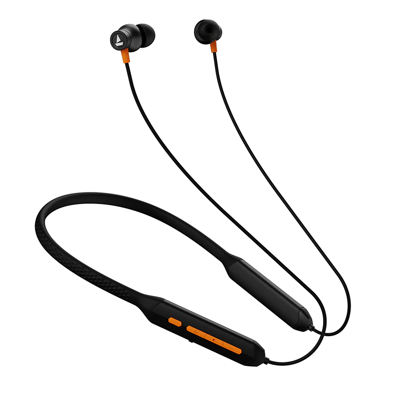 boAt Rockerz 255 Arc with ASAP Charge, ENx Tech, Upto 30 Hours Playback, Beast Mode with 60ms Low Latency | Wireless Earphone (Cosmos Black, Neckband)