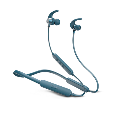 boAt Rockerz 255 Pro+ with ASAP Charge, 60 Hours Playback, 10mm Drivers | Wireless earphone (Teal Green, Neckband)