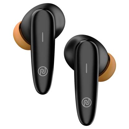 Noise Buds VS401 with 50 Hrs Playtime, Quad Mic with ENC, & Low Latency (up to 50ms) Bluetooth, True Wireless (Jet Black, Earbuds)