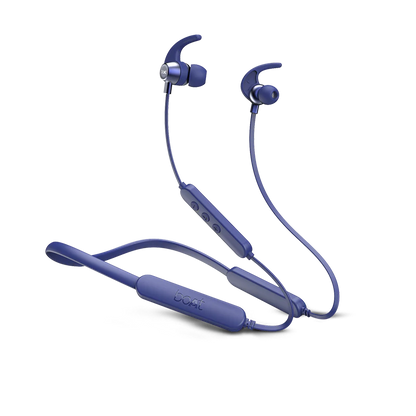 boAt Rockerz 255 Pro+ with ASAP Charge, 60 Hours Playback, 10mm Drivers | Wireless earphone (Blue, Neckband)