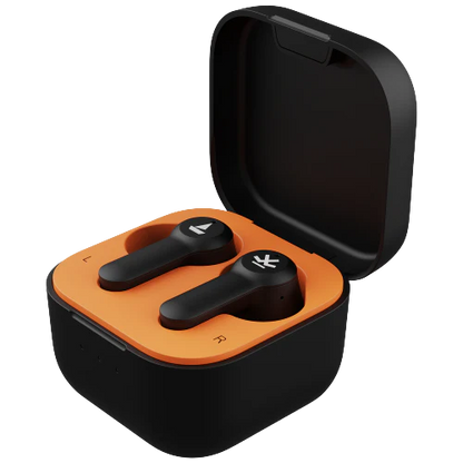 boAt Airdopes Crude with ASAP Charge, ENx Technology, 50 hrs Playback | True Wireless (Fiery Black, earbuds)