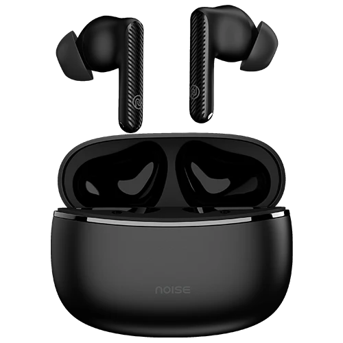 Noise Aura Buds with Dual Device Pairing, 60 Hours of Playtime, ENC with Quad Mic, True Wireless (Aura Black, Earbuds)