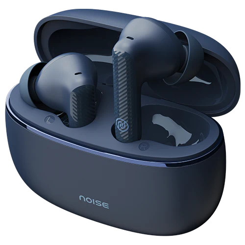 Noise Aura Buds with Dual Device Pairing, 60 Hours of Playtime, ENC with Quad Mic, True Wireless (Aura Blue, Earbuds)