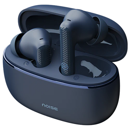 Noise Aura Buds with Dual Device Pairing, 60 Hours of Playtime, ENC with Quad Mic, True Wireless (Aura Blue, Earbuds)