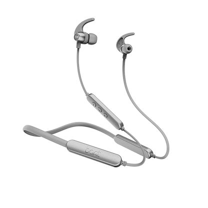 boAt Rockerz 255 Pro+ with ASAP Charge, 60 Hours Playback, 10mm Drivers | Wireless earphone (Moon White, Neckband)