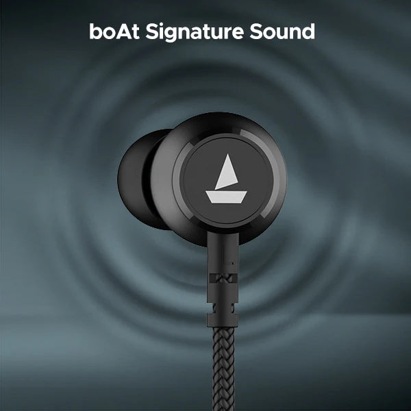 boAt Rockerz 110 with ENx Technology, Beast Mode, ASAP Charge, 40 hrs Playback | Wireless earphone (Active black, Neckband)