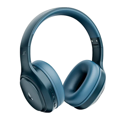 boAt Rockerz 430 with Beast Mode (40ms Latency), 40hrs Playback, ENx Tech, 40mm Drivers, Blutooth v5.4 | Wireless Headphones (Bold Blue)