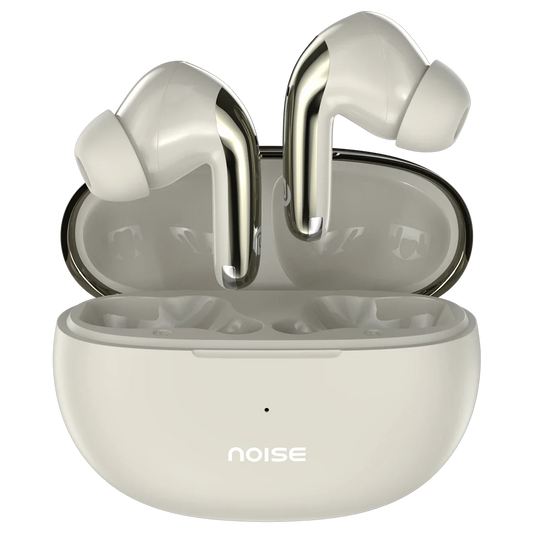 Noise Buds Verve 2 with 50Hr Playtime, ENC, Quad Mic & Ultra low latency Bluetooth, True Wireless(Stone Beige, Earbuds)