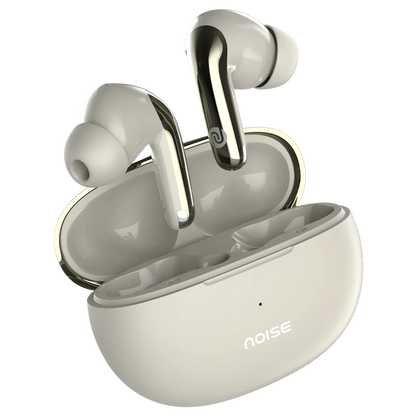 Noise Buds Verve 2 with 50Hr Playtime, ENC, Quad Mic & Ultra low latency Bluetooth, True Wireless(Stone Beige, Earbuds)