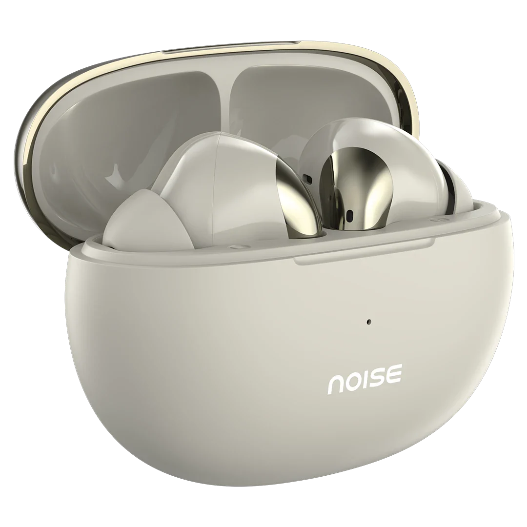 Noise Buds Verve 2 with 50Hr Playtime, ENC, Quad Mic & Ultra low latency Bluetooth, True Wireless(Stone Beige, Earbuds)