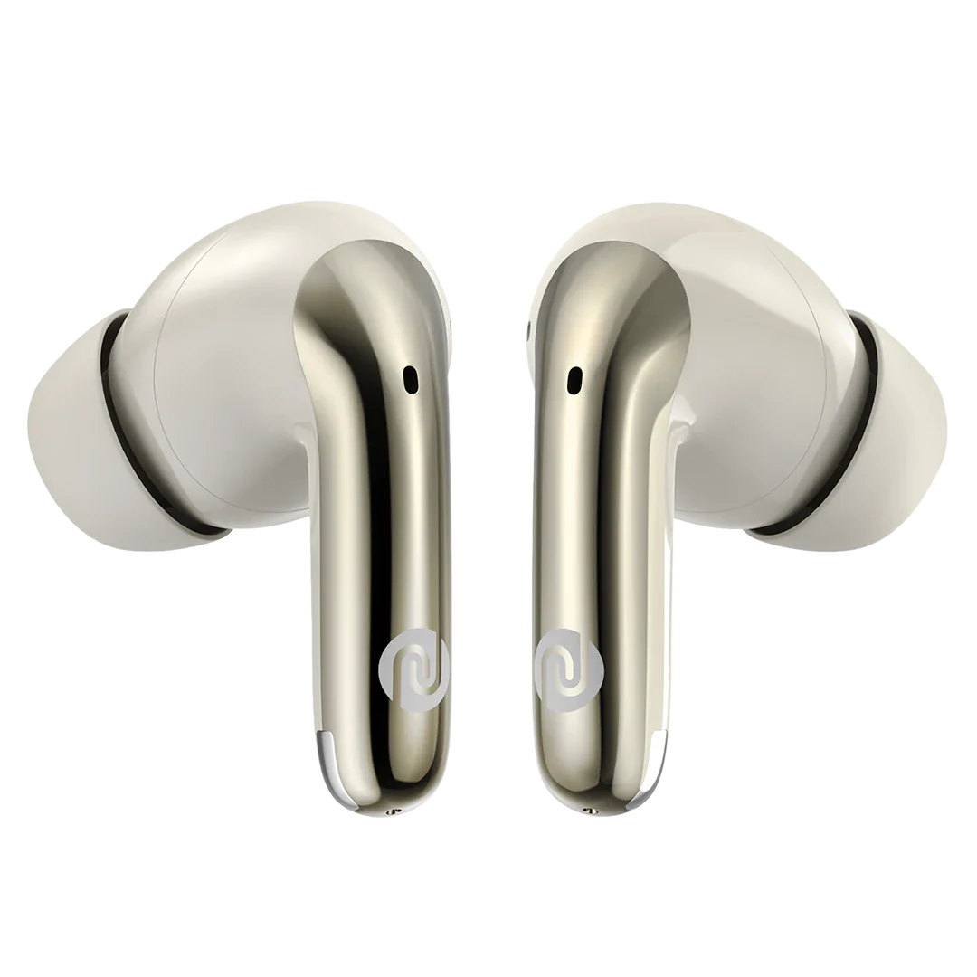 Noise Buds Verve 2 with 50Hr Playtime, ENC, Quad Mic & Ultra low latency Bluetooth, True Wireless(Stone Beige, Earbuds)