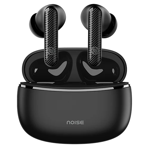 Noise Aura Buds with Dual Device Pairing, 60 Hours of Playtime, ENC with Quad Mic, True Wireless (Aura Black, Earbuds)