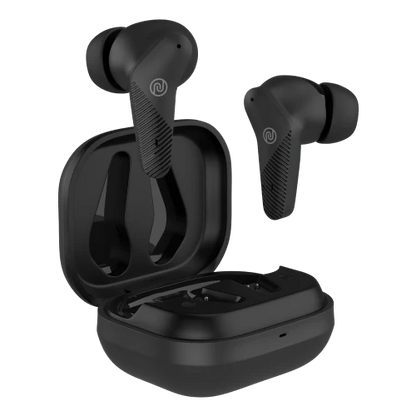 Noise Buds VS102 Neo with 40 Hrs Playtime, Environmental Noise Cancellation, Quad Mic and True Wireless (Carbon Black, Earbuds)