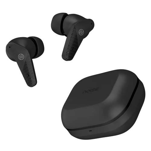 Noise Buds VS102 Neo with 40 Hrs Playtime, Environmental Noise Cancellation, Quad Mic and True Wireless (Carbon Black, Earbuds)