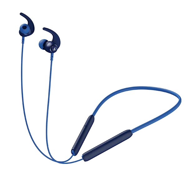 boAt Rockerz 260 with Beast Mode with 55ms Low Latency, ENx Tech, ASAP Charge | True Wireless (Cool Blue, Neckband)