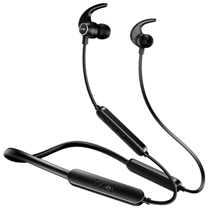 boAt Rockerz 255 Pro+ with ASAP Charge, 60 Hours Playback, 10mm Drivers | Wireless earphone (Black, Neckband)