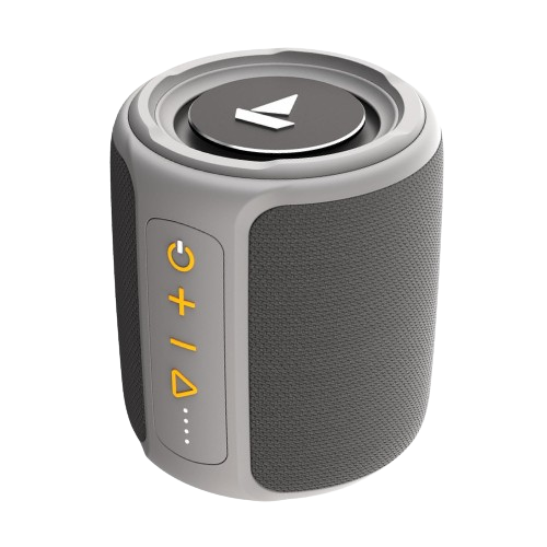 boAt Stone 352 Wireless Speaker with 10W RMS Stereo Sound, IPX7 Water Resistance, TWS Feature, Up to 12hrs of Playback, Multi-Compatibility Modes & Type-C Charging Port | Bluetooth Speaker (Groovy Grey)