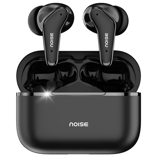 Noise Buds VS102 Elite with 50Hr Playtime, ENC, Quad Mic, Chrome finish Flybird Design, True Wireless(Carbon Black, Earbuds)