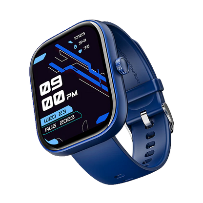 boAt Wave Sigma with 2.01" (5.1 cm) HD Display, Bluetooth Calling Feature, DIY Watch Face Studio, 700+ Active Modes, Heart Rate & SpO2 Monitoring, Energy & Sleep Scores | Smart Watch for Men & Women (Cool Blue)