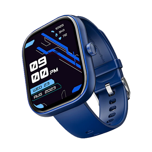 boAt Wave Sigma with 2.01" (5.1 cm) HD Display, Bluetooth Calling Feature, DIY Watch Face Studio, 700+ Active Modes, Heart Rate & SpO2 Monitoring, Energy & Sleep Scores | Smart Watch for Men & Women (Cool Blue)