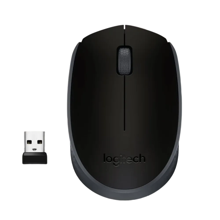 logitech B170 Wireless Mouse (2.4 GHz with USB Nano Receiver)