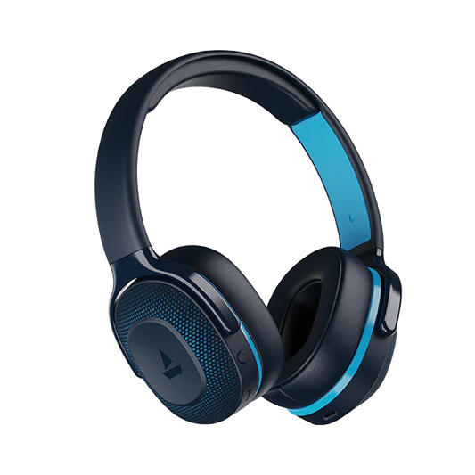 boAt Rockerz 425 Wireless Headphones with Beast Mode, ENx Tech, ASAP Charge, 25hrs Playtime, Bluetooth V5.2 (Oceana Blue)