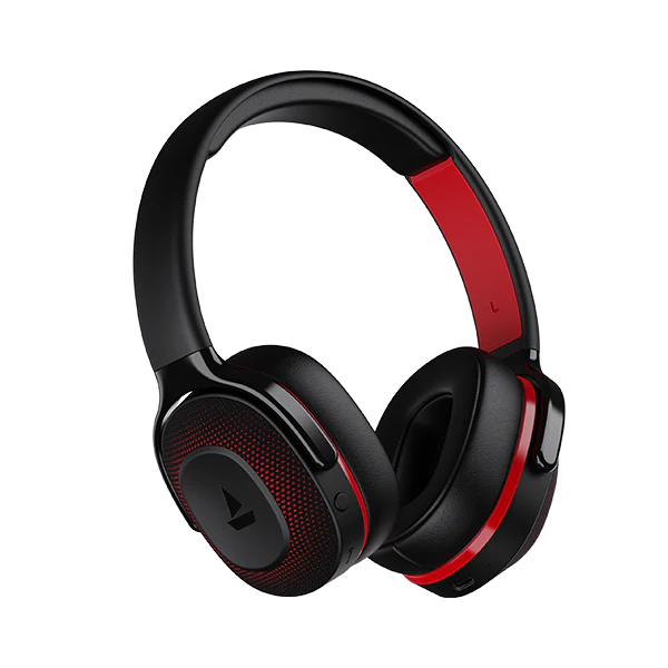 boAt Rockerz 425 Wireless Headphones with Beast Mode, ENx Tech, ASAP Charge, 25hrs Playtime, Bluetooth V5.2 (Active Black)