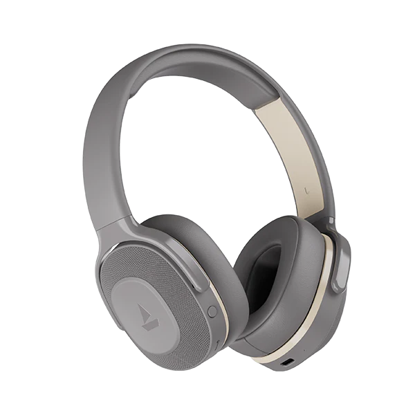 boAt Rockerz 425 Wireless Headphones with Beast Mode, ENx Tech, ASAP Charge, 25hrs Playtime, Bluetooth V5.2 (Ash Grey)