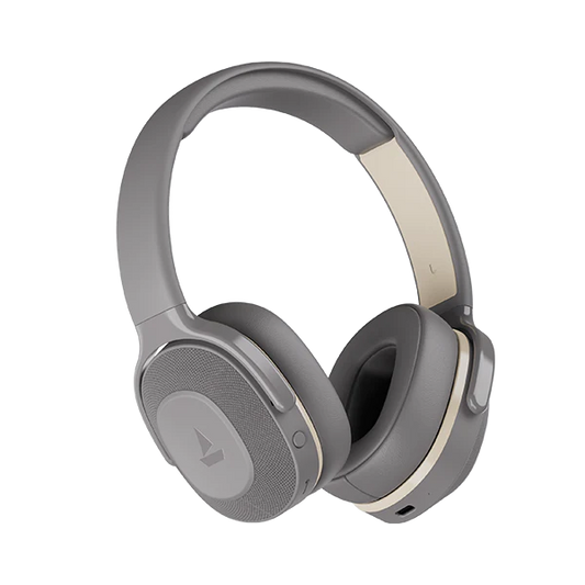 boAt Rockerz 425 Wireless Headphones with Beast Mode, ENx Tech, ASAP Charge, 25hrs Playtime, Bluetooth V5.2 (Ash Grey)