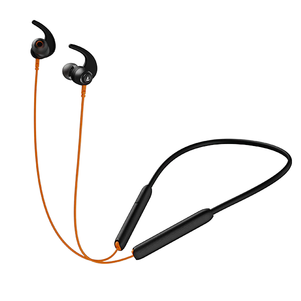 boAt Rockerz 260 with Beast Mode with 55ms Low Latency, ENx Tech, ASAP Charge | True Wireless (Fusion Black, Neckband)