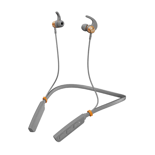 boAt Rockerz 235 Pro with ASAP Charge, 20 Hours Playback, Beast Mode, 10mm Drivers | Wireless earphone (Grey, Neckband)