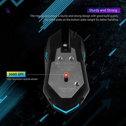 ZEBRONICS-Transformer-M/ High Perfomance Gaming Mouse