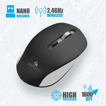 ZEBRONICS Zeb-Jaguar Wireless Optical Mouse